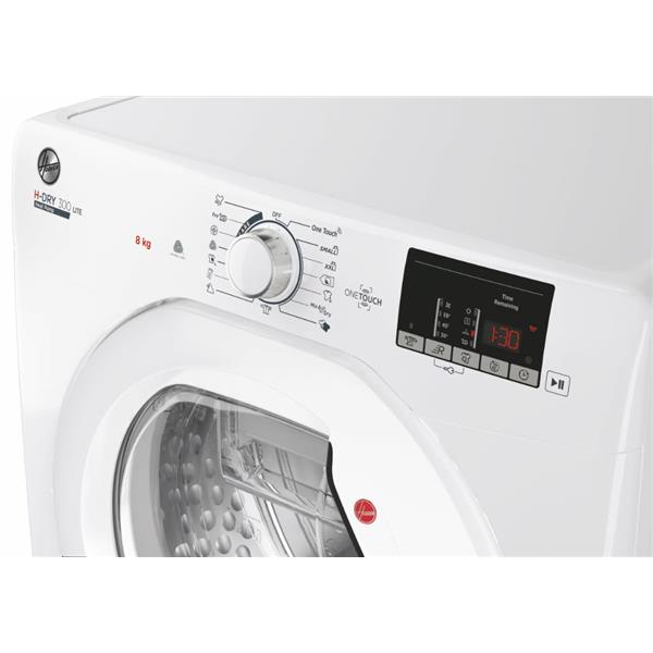 Asciugatrice Hoover HLE H8A2DE-S Libera installazione 8Kg Classe E Pompa Di Calore