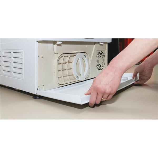 Asciugatrice Hoover HLE H8A2DE-S Libera installazione 8Kg Classe E Pompa Di Calore