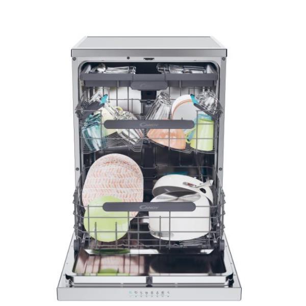 Lavastoviglie Candy CF 6C4F1X Libera installazione Classe C 16 Coperti Inox
