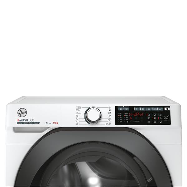 Lavatrice Hoover HW 49AMBC7/1-S Classe A Capacità 9 Kg Motore Inverter Wi-Fi