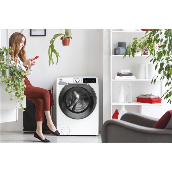 Lavatrice Hoover HW 49AMBC7/1-S Classe A Capacità 9 Kg Motore Inverter Wi-Fi