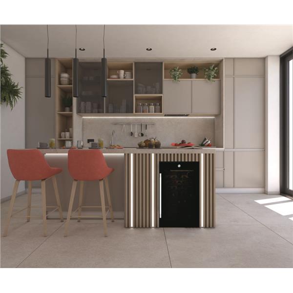 Cantinetta Vini Hoover HWC 150 EELW/NF Libera Installazione 41 Bottiglie Wi-Fi Classe G