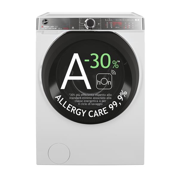 Lavasciuga Hoover H5DPB 485BC9/1-S Carica Frontale 8+5Kg Classe B