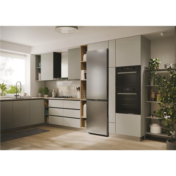 Frigorifero Candy CNCQ2T620EX Combinato Classe E Inox 2Metri