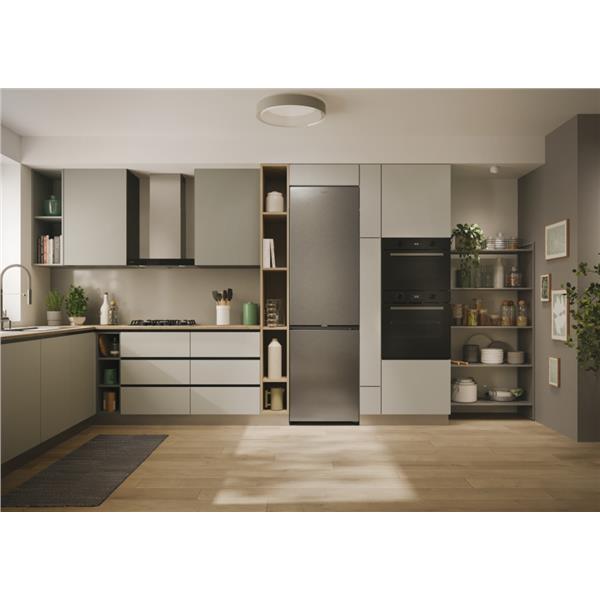 Frigorifero Candy CNCQ2T620EX Combinato Classe E Inox 2Metri