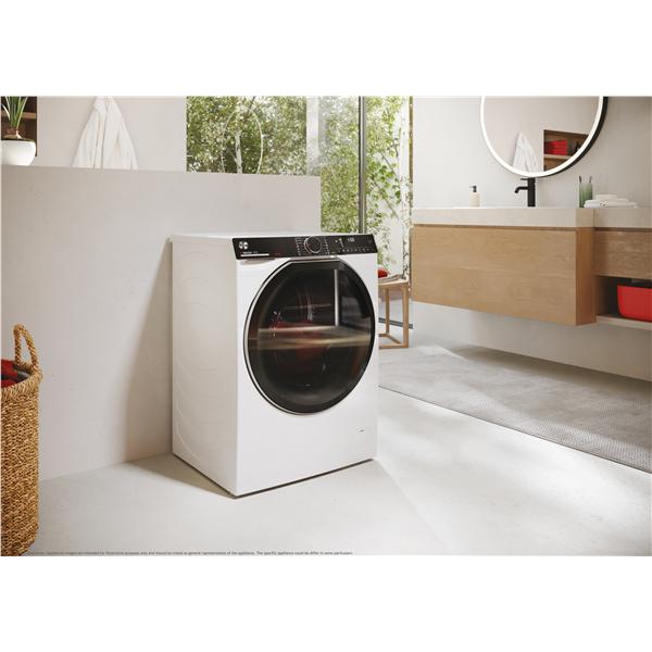 Lavasciuga Hoover H7D 6106MBC8-S Libera installazione 10 / 6 Kg 1600 RPM Classe D Controllo remoto avanzato e contenuti extra in App (Wi-Fi + BLE) Bianco