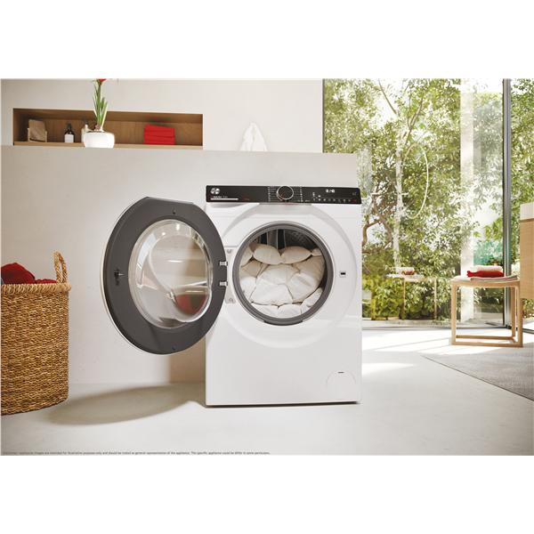Lavasciuga Hoover H7D 6106MBC8-S Libera installazione 10 / 6 Kg 1600 RPM Classe D Controllo remoto avanzato e contenuti extra in App (Wi-Fi + BLE) Bianco