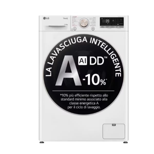 Lavasciuga LG D4R7011TSWG Serie R7 11/6 KG Classe A-10%