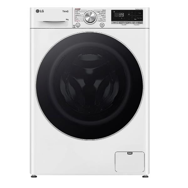 Lavatrice LG 9KG F4R5009TSWW Classe A-10 9Kg 1400 giri Turbowash
