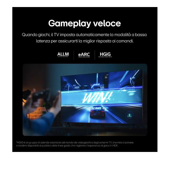 TV LG 75QNED80T6A.API 75" QNED 4K UHD WebOS 24 Colore Blu