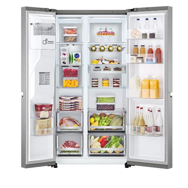Frigorifero LG GSLV90PZAD Side By Side Inox Classe D