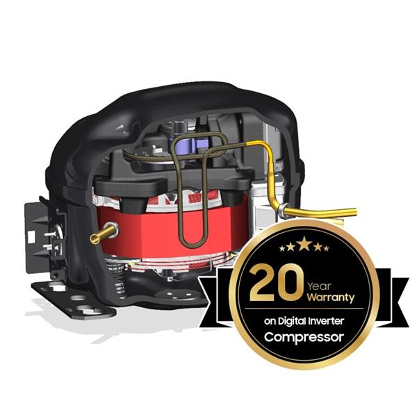 Frigorifero Samsung RT38CG6624S9 Doppia Porta 70Cm Metal Inox