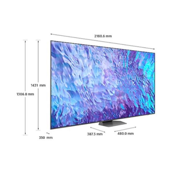 TV Samsung QE98Q80CATXZT 4K UHD 98" QLED Smart TV