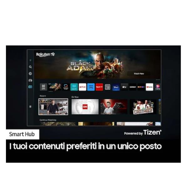 TV Samsung QE98Q80CATXZT 4K UHD 98" QLED Smart TV