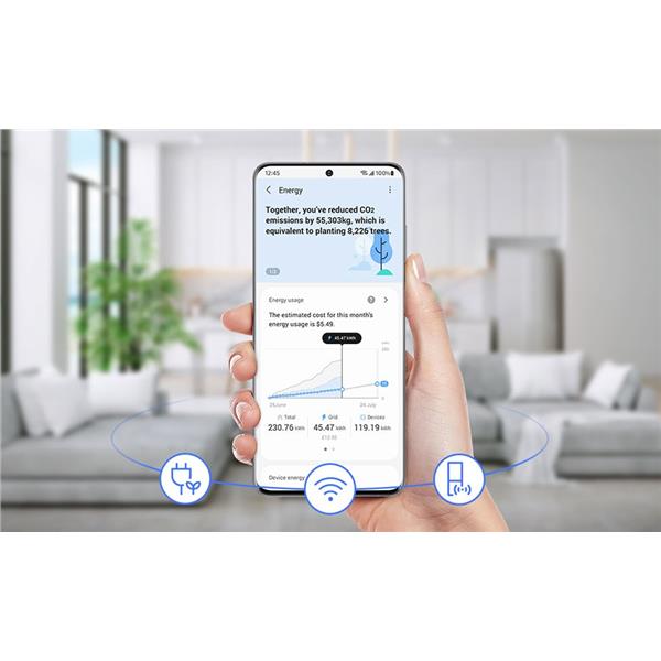 Frigorifero Samsung RT47CG6626S9ES Doppia Porta Classe E Nofrost Metal Inox