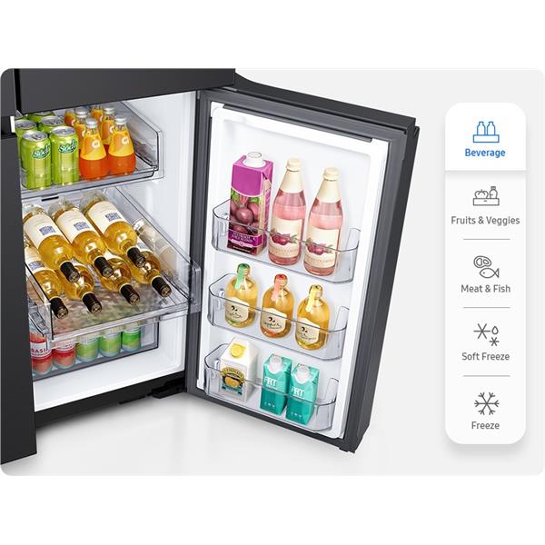 Frigorifero Samsung RF65DG960ESREF 4Porte Classe E Beverage Center 646L