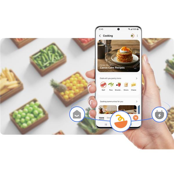 Frigorifero Samsung RB53DG706BS9EF Combinato 75Cm Classe B