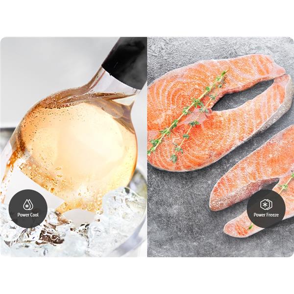 Frigorifero Samsung RB53DG706BS9EF Combinato 75Cm Classe B