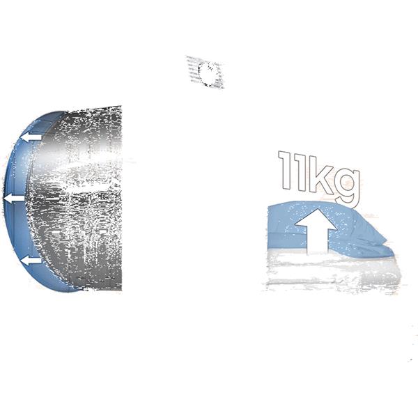 Lavatrice Samsung WW11DG6B85LKU3 Carica Frontale 11Kg Ecodose Classe A