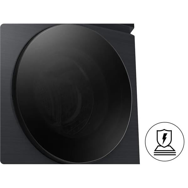 Lavatrice Samsung WW11DB8B95GBU3 11 kg Classe A Nera Autodose Ai Carica Frontale Vapore Digital Inverter