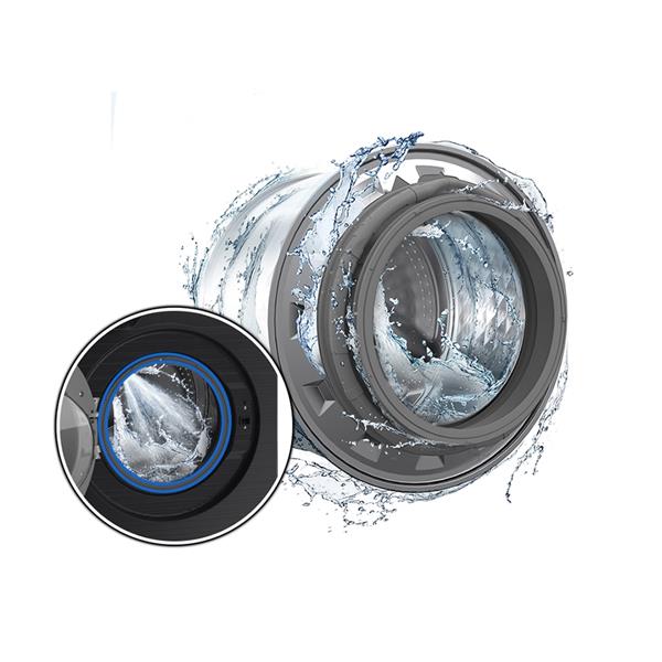 Lavatrice Samsung WW11DB8B95GBU3 11 kg Classe A Nera Autodose Ai Carica Frontale Vapore Digital Inverter