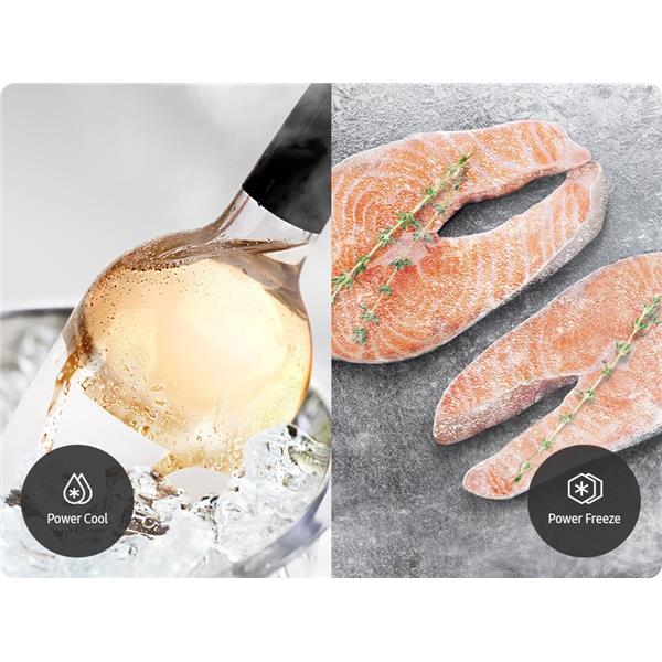 Frigorifero Samsung RT53DG7B14S9EF Doppia Porta Classe E Wifi Inox