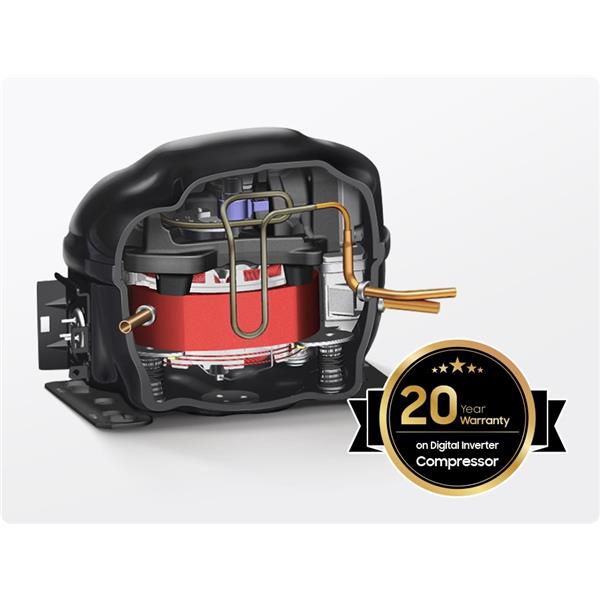 Frigorifero Samsung RT53DG7B14S9EF Doppia Porta Classe E Wifi Inox