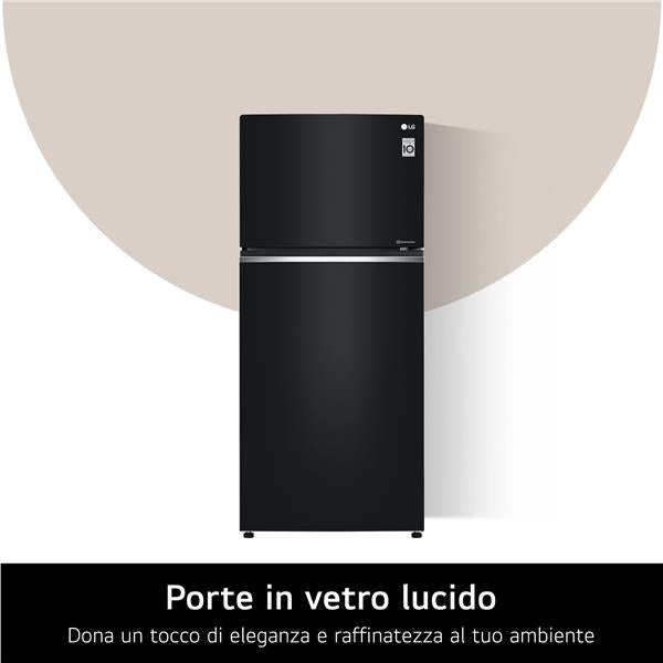 Frigorifero LG GTB744BMBED Doppia Porta Nero Classe E No Frost