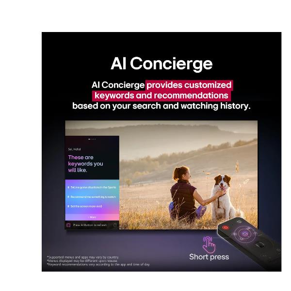 TV LG 75UA75006LA.API 75" UA75 4K Super Upscaling con HDR10 Pro UHD WebOS25 AI