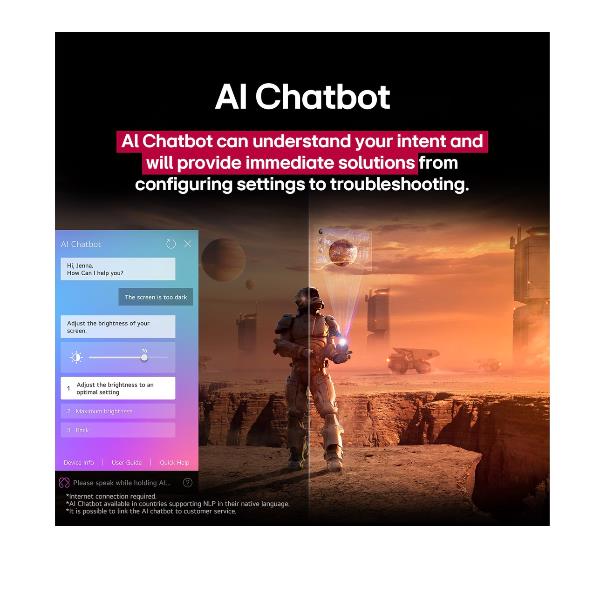 TV LG 75UA75006LA.API 75" UA75 4K Super Upscaling con HDR10 Pro UHD WebOS25 AI