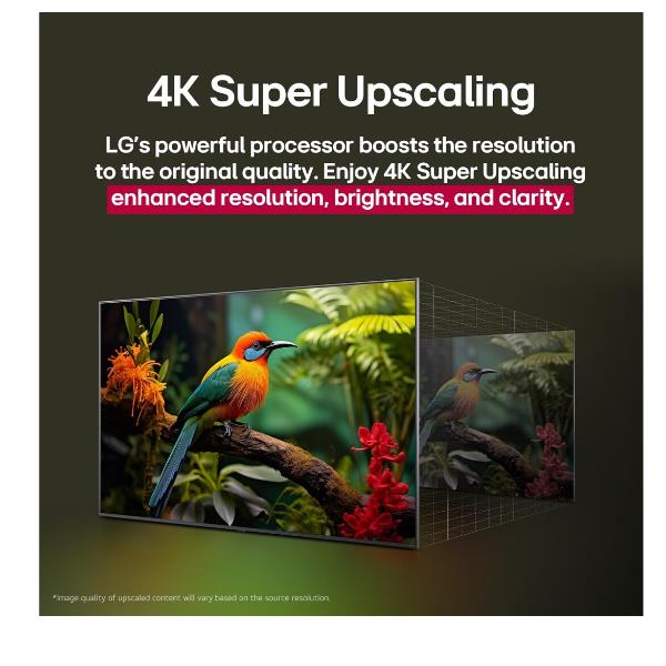 TV LG 43UA75006LA.API 43" 4K Super Upscaling AI UHD WebOS25