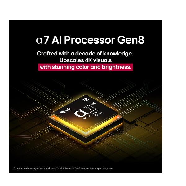 TV LG 43UA75006LA.API 43" 4K Super Upscaling AI UHD WebOS25