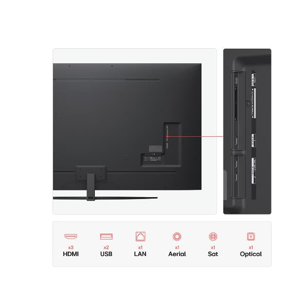 TV LG 50NANO81A6A.API 50" Nano81A 4K UHD  WebOS25 Processore a7 Gen8 AI