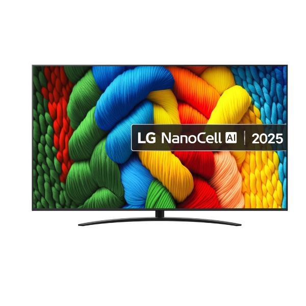 TV LG 55NANO81A6A.API 55" Nano81A 4K UHD WebOS25 Processore a7 Gen8 AI
