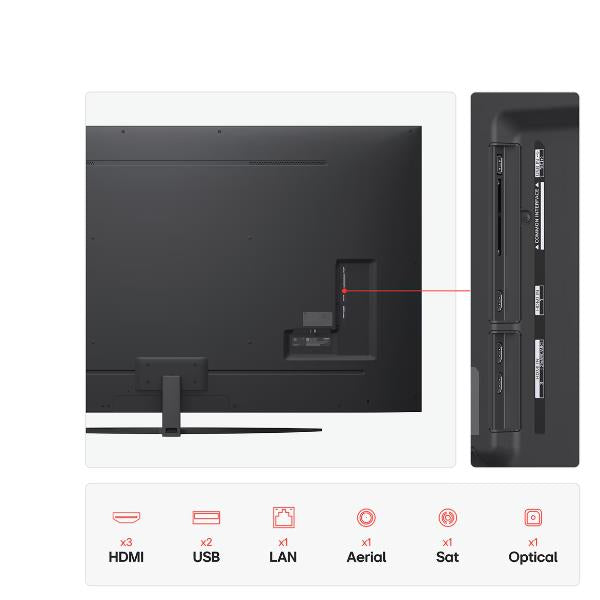 TV LG 86NANO81A6A.API 86" NanoCell AI 4K UHD WebOS25