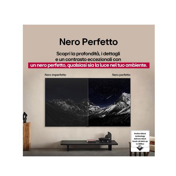 TV LG OLED48B56LA.API 48" OLED B5 4K UHD P WebOS25 Processore a8 Gen2 con AI