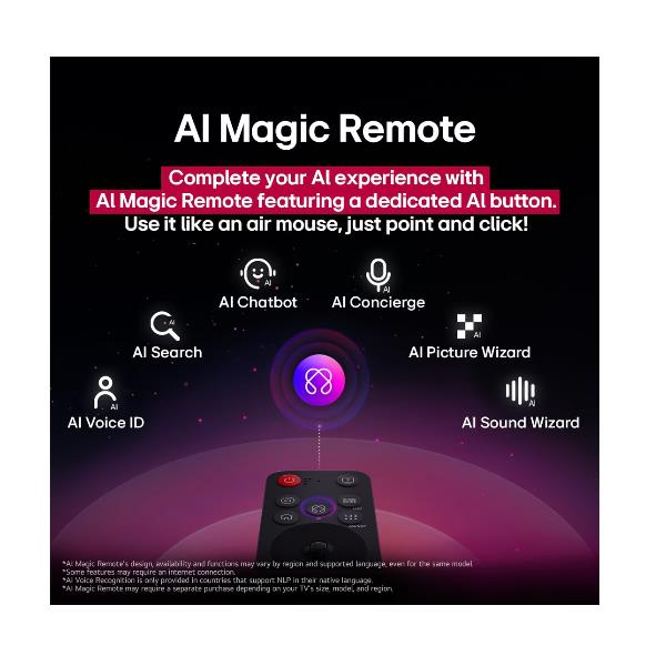 TV LG OLED48G56LS.API 48" Oled EVO G5 4K UHD evo AI 165 Hz Sistema Web OS