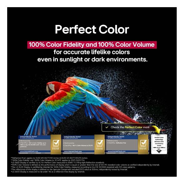 TV LG OLED48G56LS.API 48" Oled EVO G5 4K UHD evo AI 165 Hz Sistema Web OS