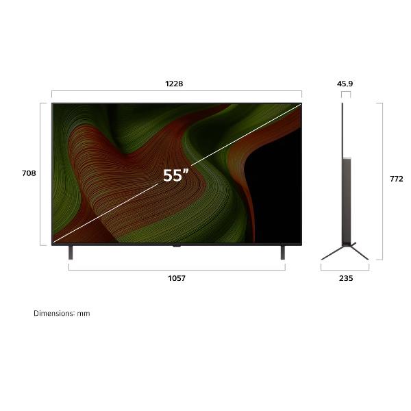 TV LG OLED55B56LA.API 55" OLED B5 4K UHD Processore A8 Gen2 WebOS25