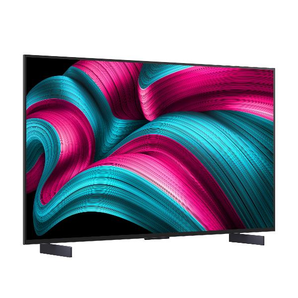 TV LG OLED42C55LA.API 42" OLED EVO 4K UHD WEBOS Processore a9 Gen8 con AI