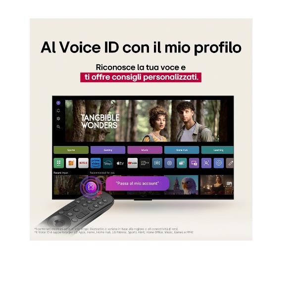 TV LG OLED55C55LA.API 55" OLED EVO AI C5 4K UHD WebOS2