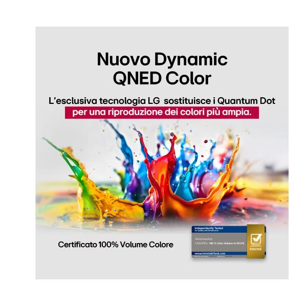 TV LG 55QNED80A6A.API 55" QNED 80A AI 4K UHD WebOS25