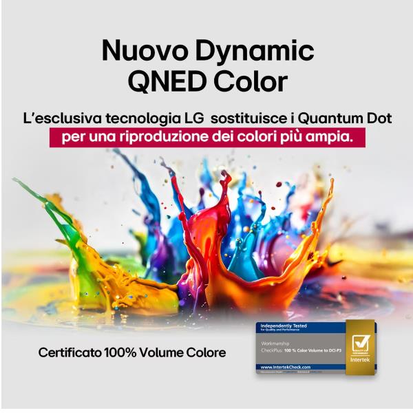 TV LG 50QNED80A6A.API Sistema WebOS Processore a7 50" 4K Ultra HD Display QNED