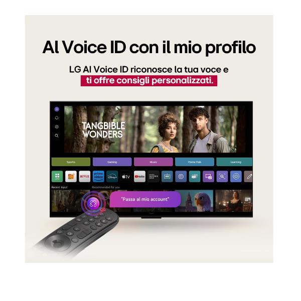 TV LG 50QNED80A6A.API Sistema WebOS Processore a7 50" 4K Ultra HD Display QNED
