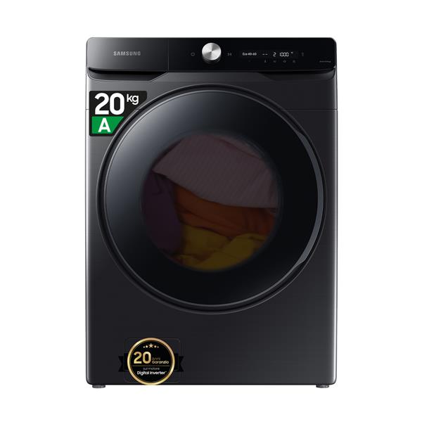 Lavatrice Samsung WF20DG8650BVU3 Carica Frontale 20kg Colore: Nero Classe A