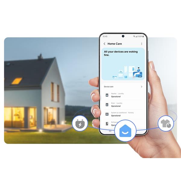 Lavatrice Samsung WF20DG8650BVU3 Carica Frontale 20kg Colore: Nero Classe A