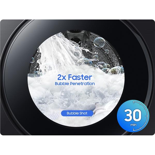 Lavatrice Samsung WF20DG8650BVU3 Carica Frontale 20kg Colore: Nero Classe A