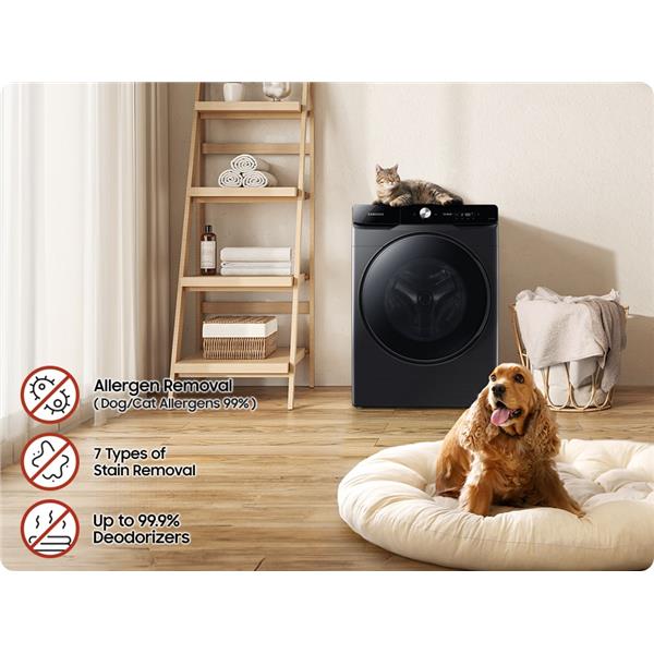 Lavatrice Samsung WF20DG8650BVU3 Carica Frontale 20kg Colore: Nero Classe A