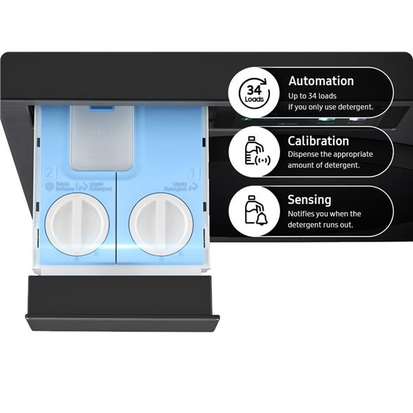 Lavatrice Samsung WF90F09C4SU3 Carica Frontale 9 Kg Classe A-55% Colore Dark Silver