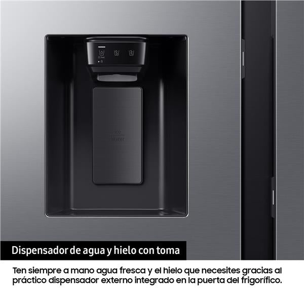 Frigorifero Samsung RS70F64KETEF Side By Side Classe E Inox